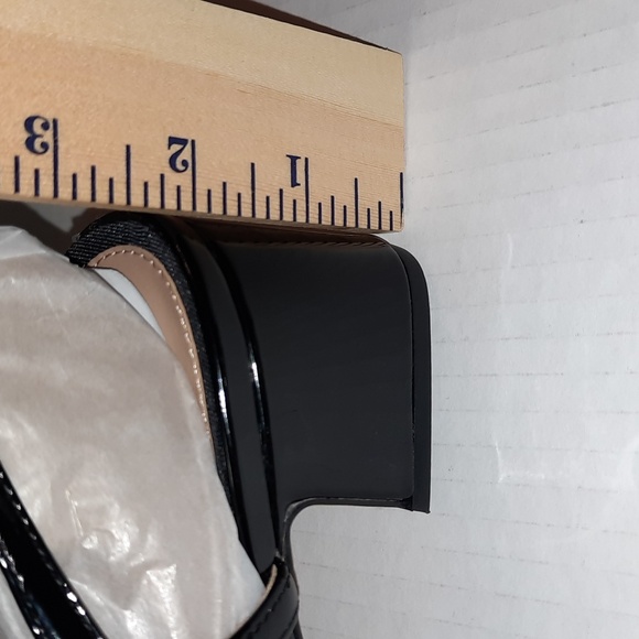 Sam Edleman Tracie black patent strappy slingback size 6 M - Picture 7 of 14